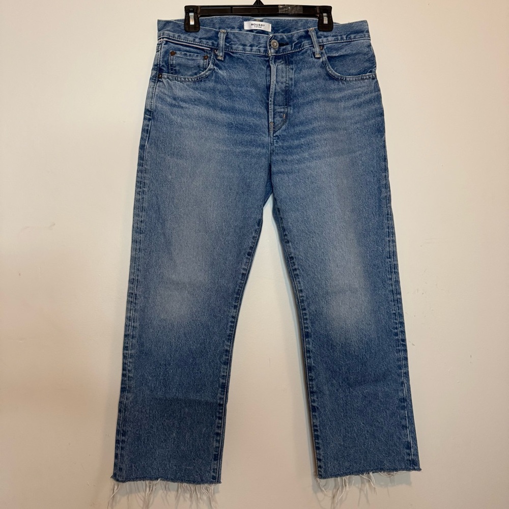Mid Wash Women's Straight-Leg Jeans
